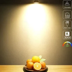 20pcs 10pcs 6W Spotlight Track LED Light Bulb 600lm GU10 MR16 6LED Beads SMD 60W Halogen Equivalent Dimmable Warm Cold White 220-240V