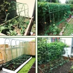 30pcs Plant Connecting Buckles, Plant Grafting Stakes Connector Clip, Garden Stake Climbing Pipe Support Connectors 11/16/20mm