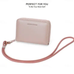 1PCS portable PU fashionable and high-end women's wallet multifunctional with hanging rope and large capacity women's card bag