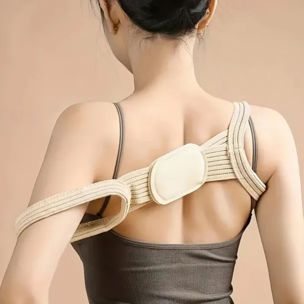 5pcs Posture Corrector for Men and Women Invisible Back Brace for Hunchback Prevention Adjustable Support for Better Posture Hand Washable Clasp-Free Unisex Design No Battery Required