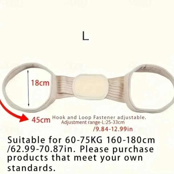 5pcs Posture Corrector for Men and Women Invisible Back Brace for Hunchback Prevention Adjustable Support for Better Posture Hand Washable Clasp-Free Unisex Design No Battery Required