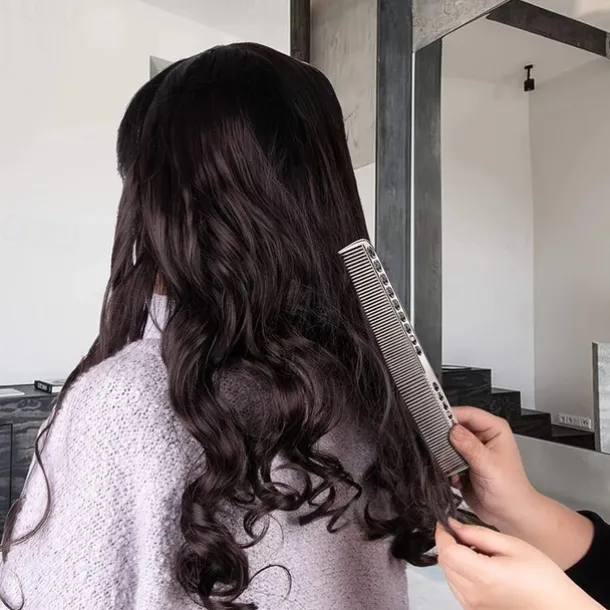 4pcs Professional Stainless Steel Comb Space Aluminum Comb For All Hair Types Hair Styling Comb Fine Cutting Comb Rat Tail Comb Detangling Comb