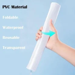 12pcs PVC Stationery Storage Bag Folder File Mesh Zipper Pouch A4 A5 Document Bag File Folders School Office Supplies（Random Color）