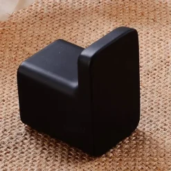 3PCS Robe Hook Wall Mounted Bathroom Towel Hook Black Stainless Steel Vintage Coat Hooks Hanger Single Decorative Bag Key Hat Clothes Rack