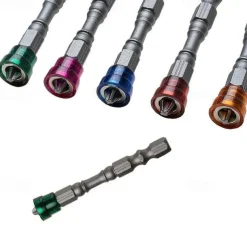 5/10Pcs S2 Alloy PH2 Phillips Single Head Magnetic Screwdriver Bits Anti-Slip 1/4 Inch Hex Shank Drywall Electric Screwdriver Tools