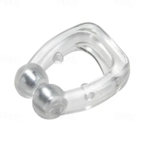 2/4pcs Silicone Anti Snore Magnet Nose Clip with Storage Box Silicone Anti-snoring Device Prevents Snoring
