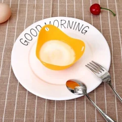 4pcs Silicone Egg Cooker, Kitchen Cooking Tool 2.55x3.54inch