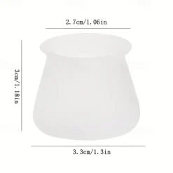 16PCS Simple Non-Slip Noise Reduction Chair and Table Leg Pads: Silicone Pads for Chair, Stool, and Sofa Legs, Protect Floors and Reduce Noise