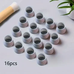 16PCS Simple Non-Slip Noise Reduction Chair and Table Leg Pads: Silicone Pads for Chair, Stool, and Sofa Legs, Protect Floors and Reduce Noise