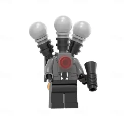 6Pcs Skibidi -Toilet Action Figures Set Cameraman Speakerman Action Figrue Horror Cartoon Movies Character Figure for Birthday Party Cake Topper and Parties Decorations