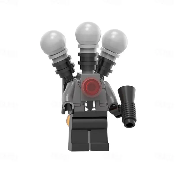 6Pcs Skibidi -Toilet Action Figures Set Cameraman Speakerman Action Figrue Horror Cartoon Movies Character Figure for Birthday Party Cake Topper and Parties Decorations