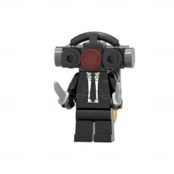 6Pcs Skibidi -Toilet Action Figures Set Cameraman Speakerman Action Figrue Horror Cartoon Movies Character Figure for Birthday Party Cake Topper and Parties Decorations