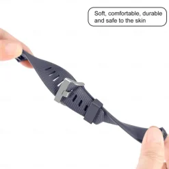 3pcs Small Watch Band for Fitbit Charge 2 Fitbit Sport Band Silicone Wrist Strap