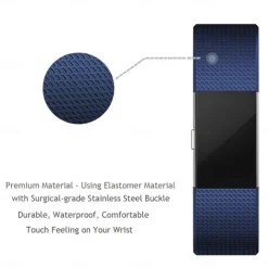 3pcs Small Watch Band for Fitbit Charge 2 Fitbit Sport Band Silicone Wrist Strap