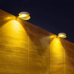 1/4/6pcs Solar Gutter Lights Outdoor Waterproof Solar Fence Light for Deck Access Courtyard Porch Driveway Garage Stair Wall Landscape Decoration Lighting Solar Night Light