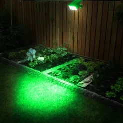 2PCS Solar Landscape Spotlight Outdoor 2 Brightness Modes 2 in 1 Solar Landscape Spotlight IP67 Waterproof Solar outdoor light lawn light pathway lights