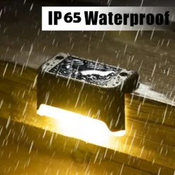 4pcs Solar Step Lights Outdoor LED Deck Stair Lights Waterproof LED for Garden Fence Step Railing Stairs Yard Patio Pathway Holiday Light