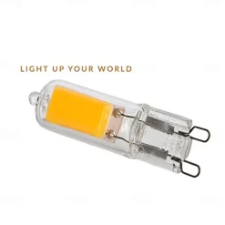 10pcs Super Bright G9 LED Light Bulb Dimmable 220V Glass Lamp Constant Power Light LED Lighting G4 COB Bulbs