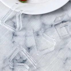 8Pcs Tablecloth Tables Useful Clips Holder Cloth Clamps Party Picnic Wedding Prom Multi-function Tablecloth Clip