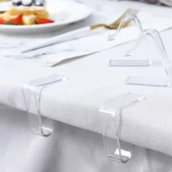 8Pcs Tablecloth Tables Useful Clips Holder Cloth Clamps Party Picnic Wedding Prom Multi-function Tablecloth Clip