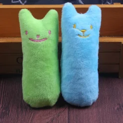 2pcs Teeth Grinding Catnip Toys Funny Interactive Plush Cat Toy Pet Kitten Chewing Vocal Toy Claws Thumb Bite Cat mint For Cats hot