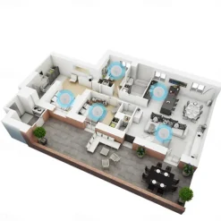 2PCS Ultrasonic Pest Repellers – Indoor Electronic Insect Control Device for Cockroaches, Spiders, Ants, and Mice, Ideal for Home or Garage