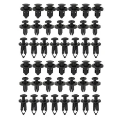 190Pcs Universal Plastic Fender Trim Panel Clips Set Bumper Fasteners Push Pin Rivets Auto Body Retainer Kit Car Replacement