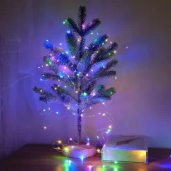 2pcs USB LED String Lights, Copper/Silver Wire Waterproof Fairy Lights 2m 3m 5m 10m 20m for Christmas, Wedding, Party Decor