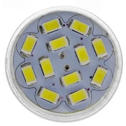 5pcs 4W Bi-pin LED Spotlight Lights Bulbs 450lm GU4 12LED SMD 5730 Landscape 40W Halogen Bulb Replacement Warm Cold White 12V