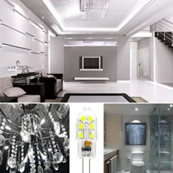 10pcs 2W G4 LED Bulb SMD2835 12leds Bi-Pin Base 20W Halogen Bulb Equivalent AC/DC 12 Volt Warm White White 3000K 6000k 360 Degree