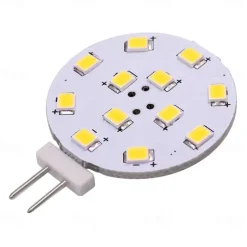 2pcs 2W G4 LED Light 12V 24V AC/DC 12 leds SMD 2835 White Warm White for Range Hood Light Cocina RV Boat Ceiling Cabinet Lamp