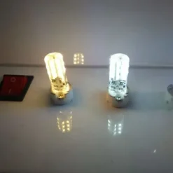 10pcs 2.5W LED Bi-pin Corn Lights Bulbs 260lm Dimmable G4 SMD2835 Landscape 25W Halogen Bulb Replacement Warm Cold White AC12V DC12V AC220V