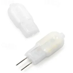 10pcs 3W LED Bi-pin Lights Bulbs 300lm G4 12LED Beads SMD 2835 Dimmable Landscape 30W Halogen Bulb Replacement Warm Cold White 360 Degree Beam Angle 220-240V 12V
