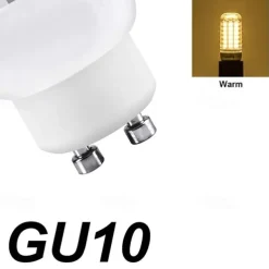 10pcs 10W LED Corn Light Bulb 1000lm G9 B22 E12 E14 E26 E27 GU10 69 LED SMD5730 100W Equivalent Bulb Chandelier Candle Warm White 220V 110V