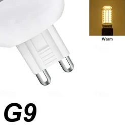 10pcs 10W LED Corn Light Bulb 1000lm G9 B22 E12 E14 E26 E27 GU10 69 LED SMD5730 100W Equivalent Bulb Chandelier Candle Warm White 220V 110V