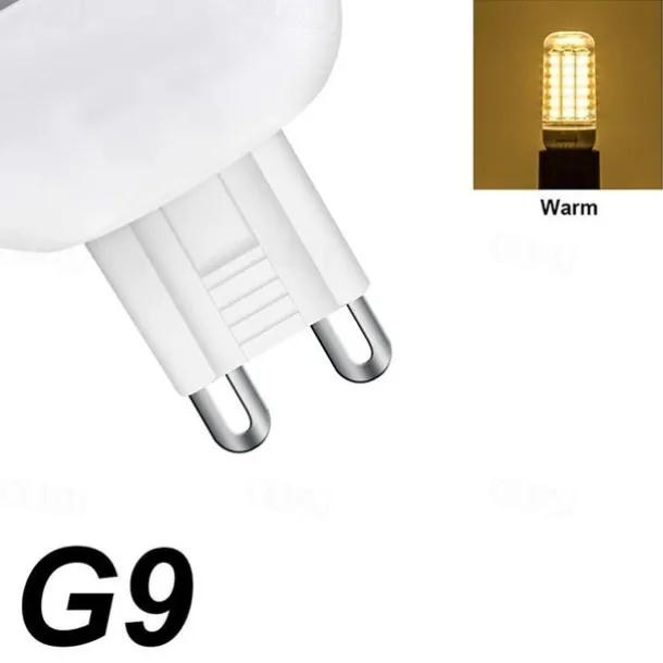 10pcs 10W LED Corn Light Bulb 1000lm G9 B22 E12 E14 E26 E27 GU10 69 LED SMD5730 100W Equivalent Bulb Chandelier Candle Warm White 220V 110V