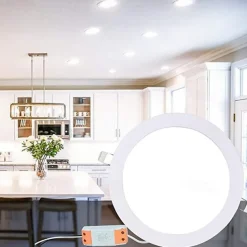 1pcs 12W Led Pancel Light LED Downlight Recessed Round LED Ceiling Lamp AC 110V 220V Led Bulb Bedroom Kitchen Indoor LED Spot Lighting