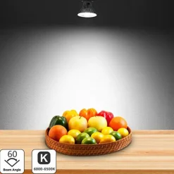 10pcs 5W LED Spotlight Light Bulb 500lm GU10 COB Dimmable Decorative Warm Cold White 50W Halogen Equivalent 220-240V