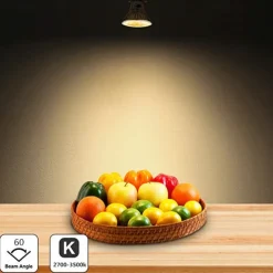 10pcs 5W LED Spotlight Light Bulb 500lm GU10 COB Dimmable Decorative Warm Cold White 50W Halogen Equivalent 220-240V