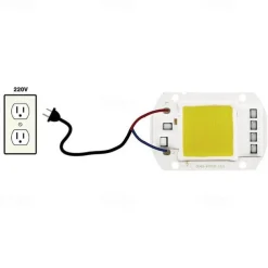 5pcs 50W 220V DIY COB LED Chip Bulb Bead for Flood Light