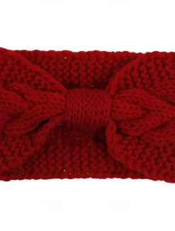 2pcs Women's Headbands Hair Band For Outdoor Daily Fabric Black Red Blue