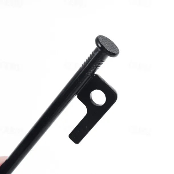 4pcs/6pcs Solid Bold Extended Outdoor Camping Nail Awning Tent Camping with Steel Nail Beach Camp Nail