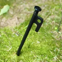 4pcs/6pcs Solid Bold Extended Outdoor Camping Nail Awning Tent Camping with Steel Nail Beach Camp Nail