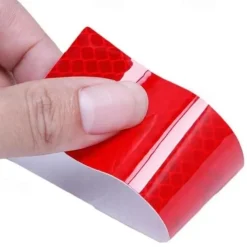 5pcs/set Car Reflective Stickers Waterproof Car Warning Sticker Reflective Tape Car Decals Stickers Car Trunk Body Auto Accessories