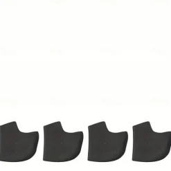 4pcs/set Heel Cups Gel Protectors, Support For Achilles Tendonitis Bone Spur Aching, Feet Relieve Pain For Man And Women