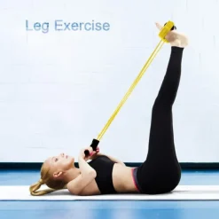 Pedal Resistance Band Sit-up Pull Rope Natural Latex Bodybuilding Expander 27.0*15.0*9.0 cm Sports Latex Home Workout Gym Pilates Strength Training Muscular Bodyweight Training Physical Therapy