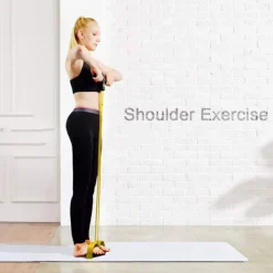 Pedal Resistance Band Sit-up Pull Rope Natural Latex Bodybuilding Expander 27.0*15.0*9.0 cm Sports Latex Home Workout Gym Pilates Strength Training Muscular Bodyweight Training Physical Therapy