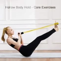 Pedal Resistance Band Sit-up Pull Rope Natural Latex Bodybuilding Expander 27.0*15.0*9.0 cm Sports Latex Home Workout Gym Pilates Strength Training Muscular Bodyweight Training Physical Therapy