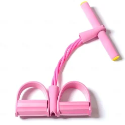 Pedal Resistance Band Sit-up Pull Rope Natural Latex Bodybuilding Expander 27.0*15.0*9.0 cm Sports Latex Home Workout Gym Pilates Strength Training Muscular Bodyweight Training Physical Therapy