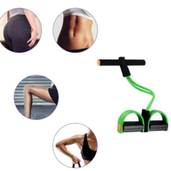 Pedal Resistance Band Sit-up Pull Rope Natural Latex Bodybuilding Expander 27.0*15.0*9.0 cm Sports Latex Home Workout Gym Pilates Strength Training Muscular Bodyweight Training Physical Therapy